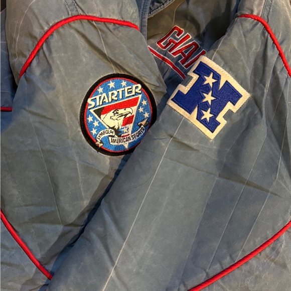 90s Starter New York Giants Authentic Pro Line Satin Jacket XL